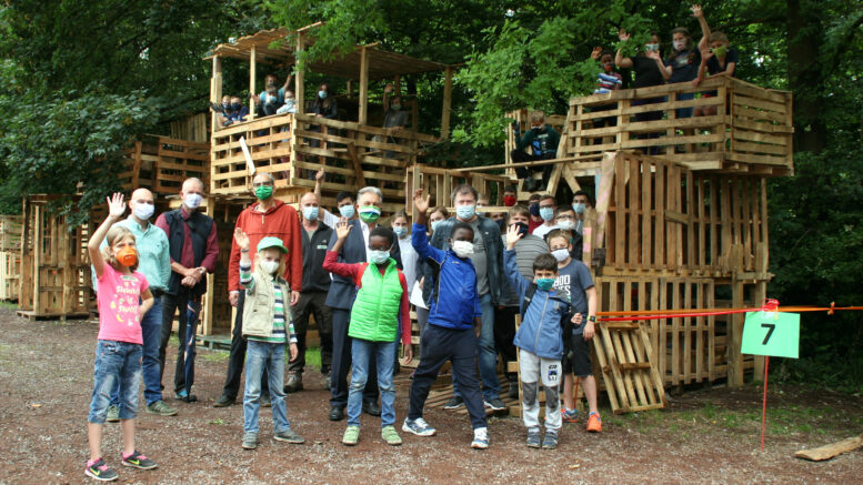 Bauspielplatz Gruppenfoto