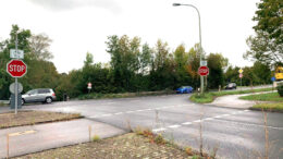Kreuzung Rudolf-Diesel-Straße zur B7