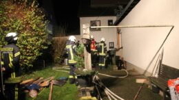 Feuerwehr-Einsatz (Verpuffung