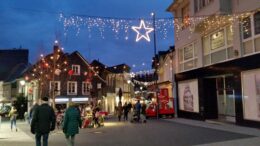 Die weihnachtliche Innenstadt