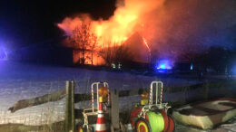 Scheunenbrand in Metzkausen