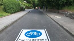 Piktogramm Fahrradstraße