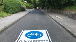 Piktogramm Fahrradstraße