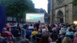 Open-Air-Kino auf dem Marktplatz