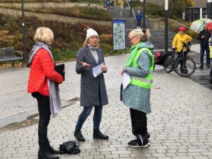 Bürgermeisterin ehrt Heike Linnert fürs Stadtradeln