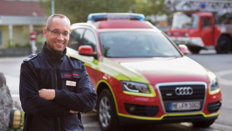 Marco Zerweiss, Leiter der Feuerwehr