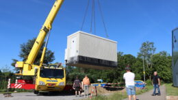 Eine große Verteilstation wird in Metzkausen aufgestellt
