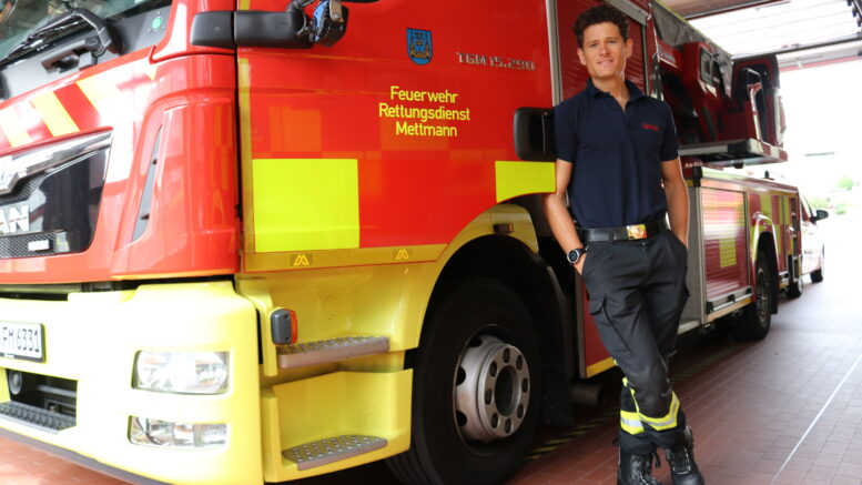 Feuerwehrmann Rick Steffen