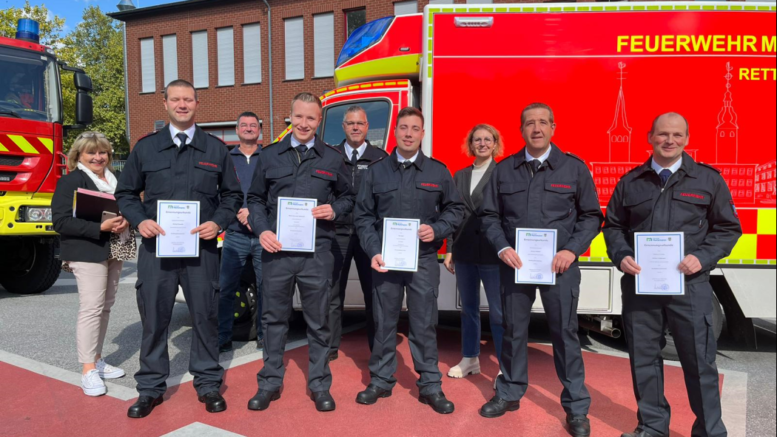 Beförderungen Feuerwehr