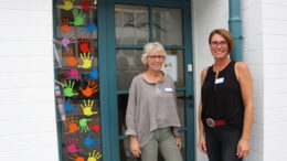 Kornelia Smailes (l.) und Anke Kaufmann ( Kinder- und Jugend-Hospiz-Dienst)