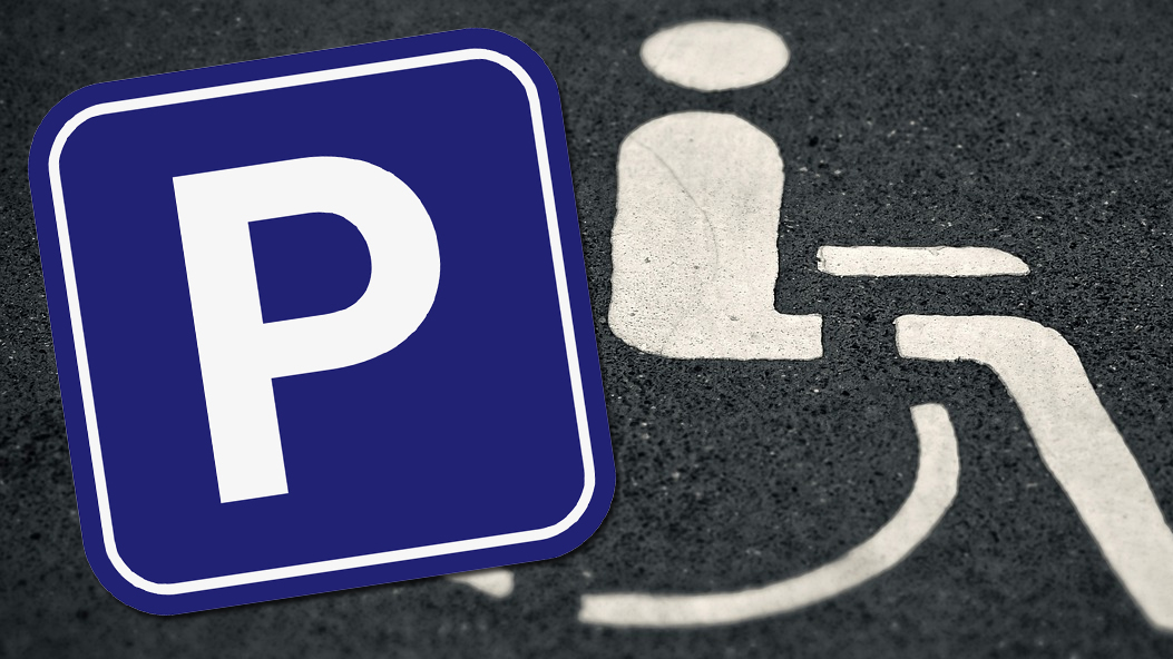 Parkplätze für behinderte Menschen in Mettmann