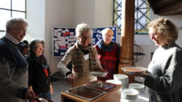 Bürgermeisterin Pietschmann besucht die Winterkirche