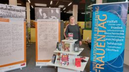 Ausstellung zum Weltfrauentag 2023 in der Stadtbibliothek