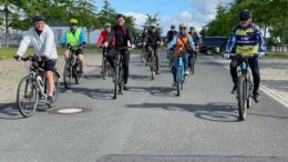 Radfahrer beim STADTRADELN