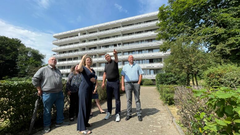 Energetische Sanierung der Hochhäuser teichstraße