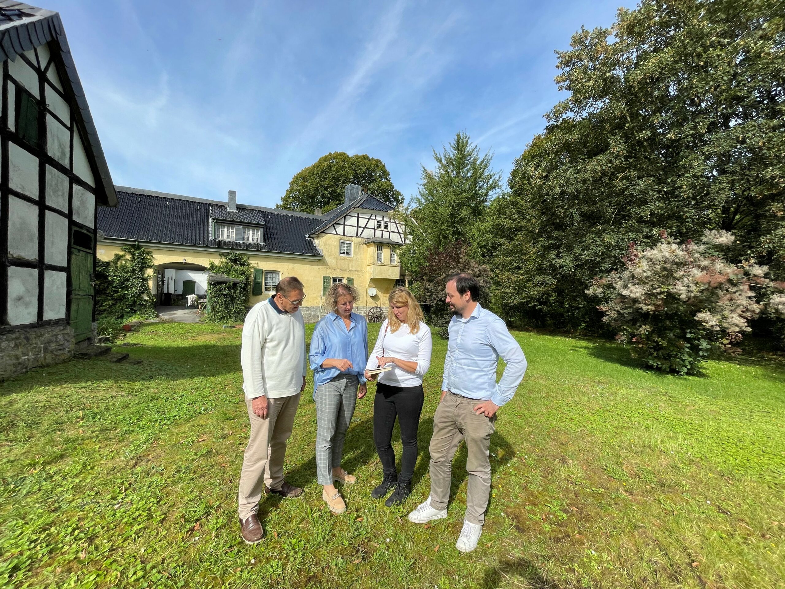 Gut Heresbach Land stellt Mittel für Sanierungsmaßnahmen des