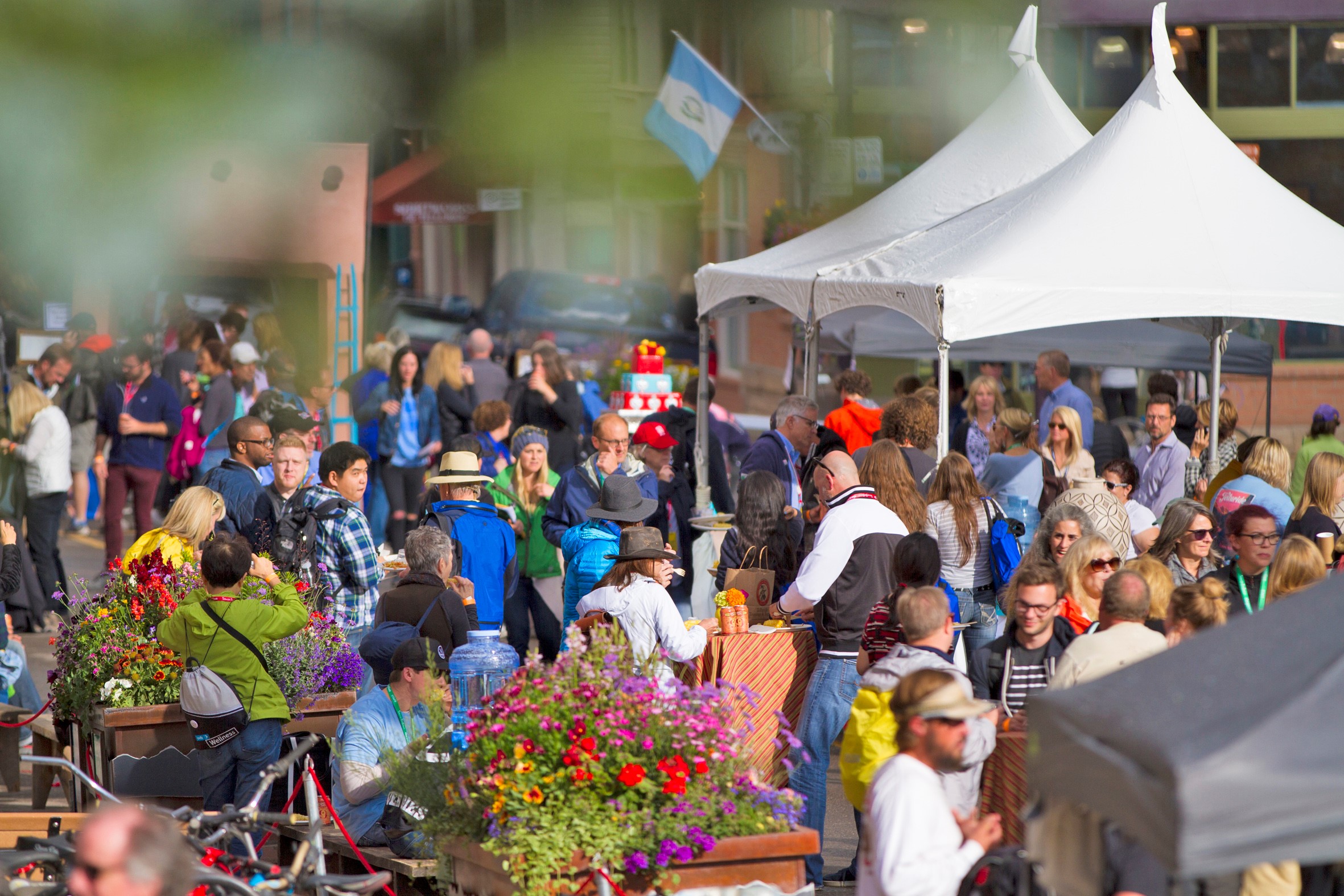 Samstag ist ordentlich was los in der Stadt