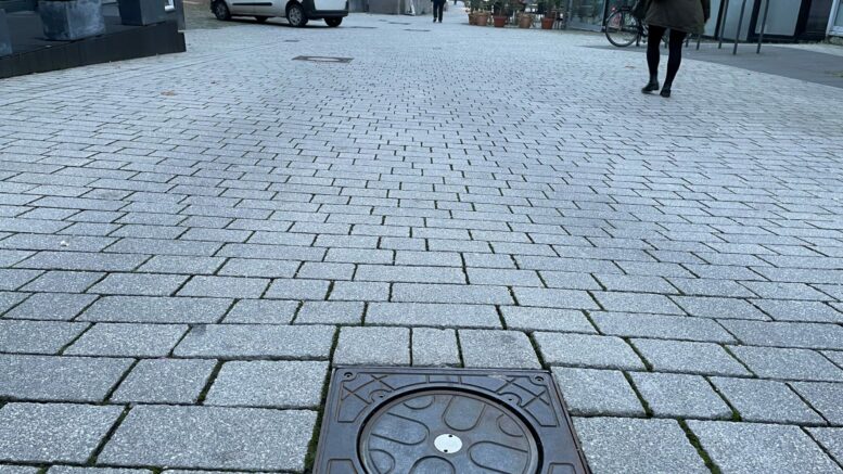 Poller in der Freiheitstraße