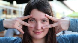 Ein Mädchen