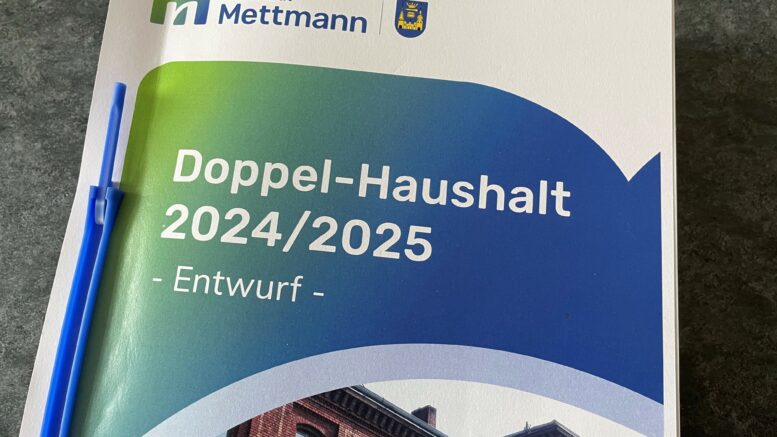 Doppel-Haushalt 2024/2024 (Entwurf)