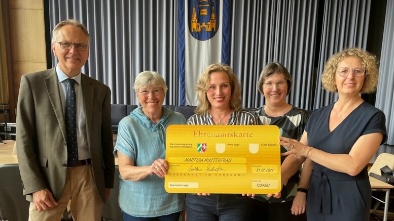 Einführung der Ehrenamtskarte Mai 2024