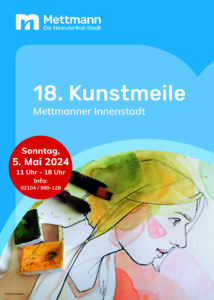 Plakat 18. Kunstmeile