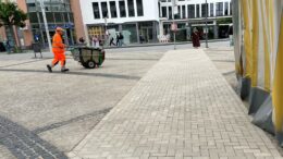 Neuer Weg auf dem Jubiläumsplatz