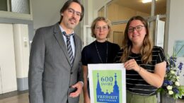 Präsentation des Logos 600 Jahre Freiheit Mettmann