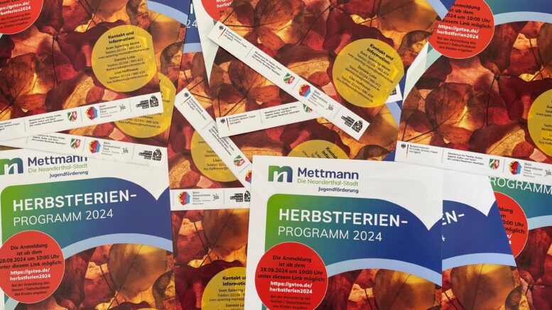 Flyer Herbstferienprogramm 2024