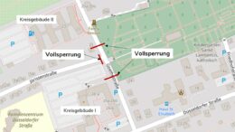 Grafik zur Sanierung der Goethestraße