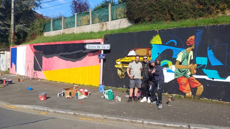 Kunstprojekt zur 50-järhigen Städtepartnerschaft Mettmann-Laval