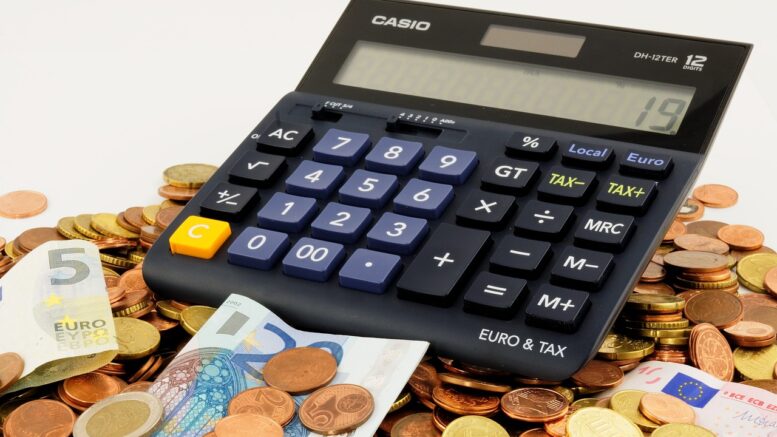 Taschenrechner und Geld