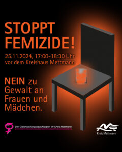 Plakat "Stoppt Femizide!