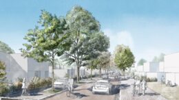 Zeichnung zur Neugestaltung des Düselring