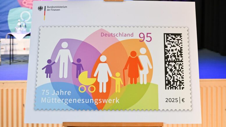 Briefmarke 75 Jahre Müttergenesungswerk