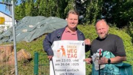 Bürgerverein Obschwarzbach beteiligt sich an den Dreck-weg-Wochen