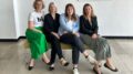 Bürgermeisterin Pietschmann mit drei Frauen