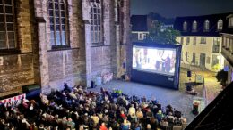 Open-Air-Kino auf dem Marktplatz