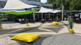 Jubiläumsplatz Sonnensegel