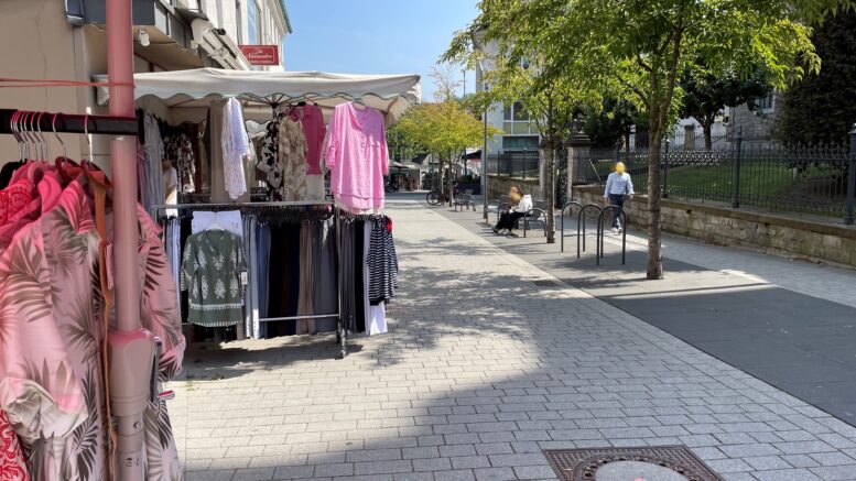 Blick in die Freiheitstraße