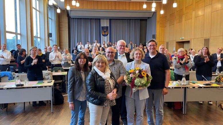 Abschied von Bürgermeisterin Sandra Pietschmann in der letzten Ratssitzung