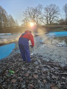 freibad winter arbeit