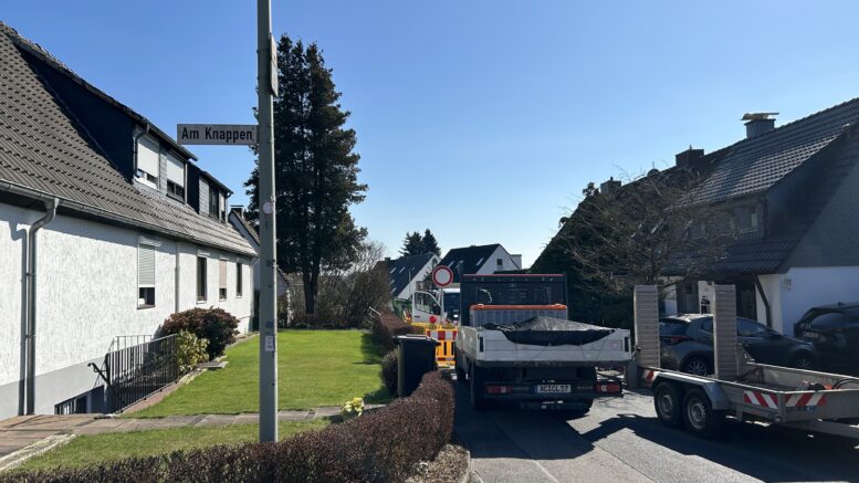 sonnenhang wasserrohrbruch