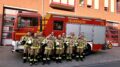 Umgebautes Hilfeleistungslöschgruppenfahrzeug der Feuerwehr Mettmann.