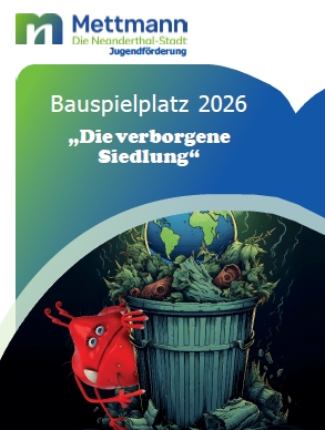 Flyer Mettmanner Bauspielplatz 2026