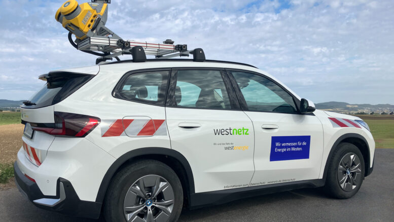 Mess- und Kamerafahrzeug von Westnetz