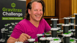 Gravitrax-Challenge in der Mettmanner Stadtbibliothek