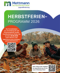 Mettmanner Herbstferienprogramm 2026