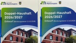 Printausgaben des Doppelhaushalts 26/27